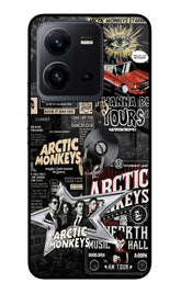 Arctic Monkeys Vivo V25 5G Glass Case